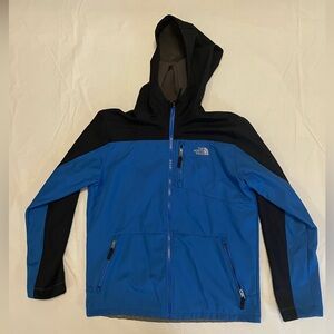North Face Youth Soft Shell Jacket With Hood Boys XL 18-20